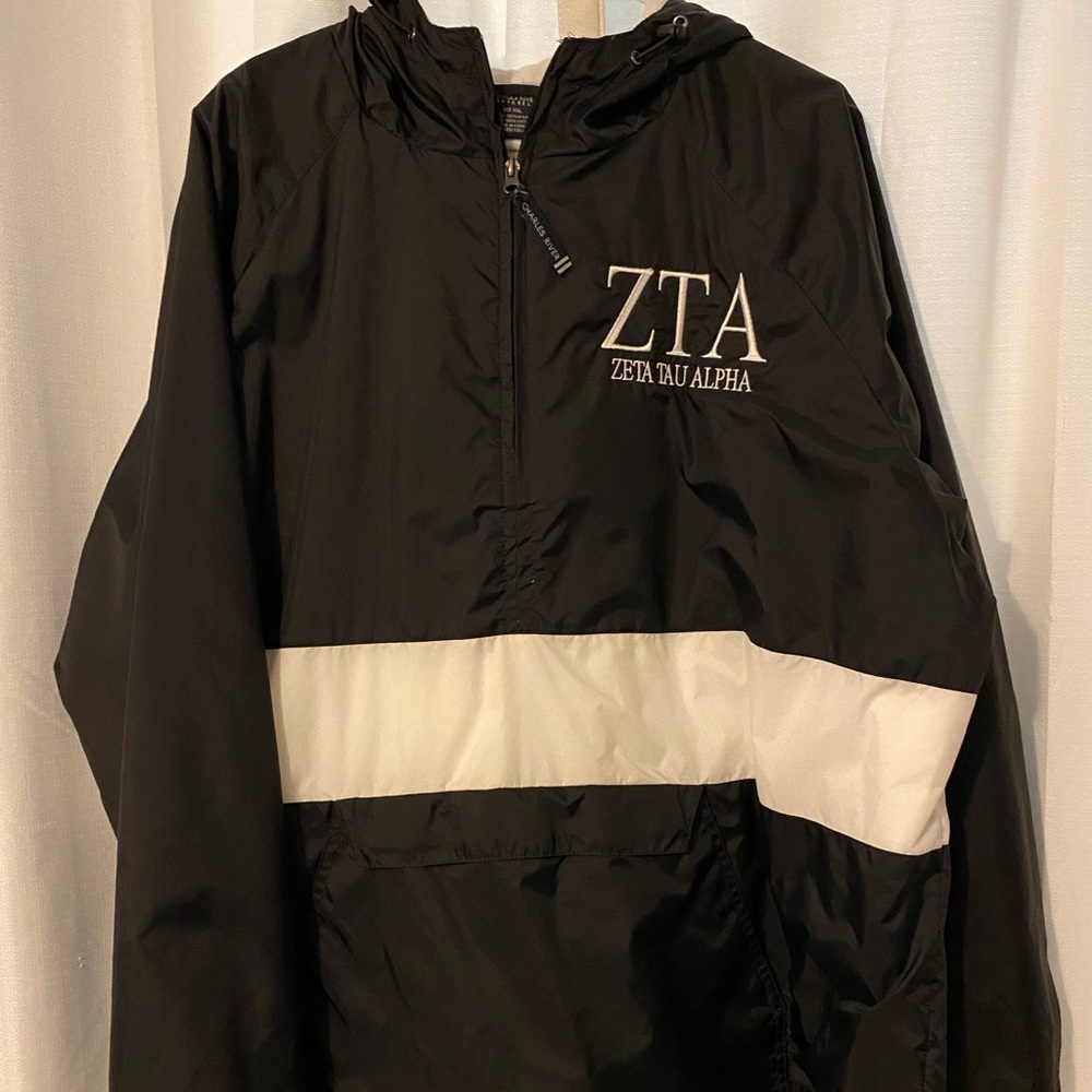 Zeta Tau Alpha windbreaker, rain jacket